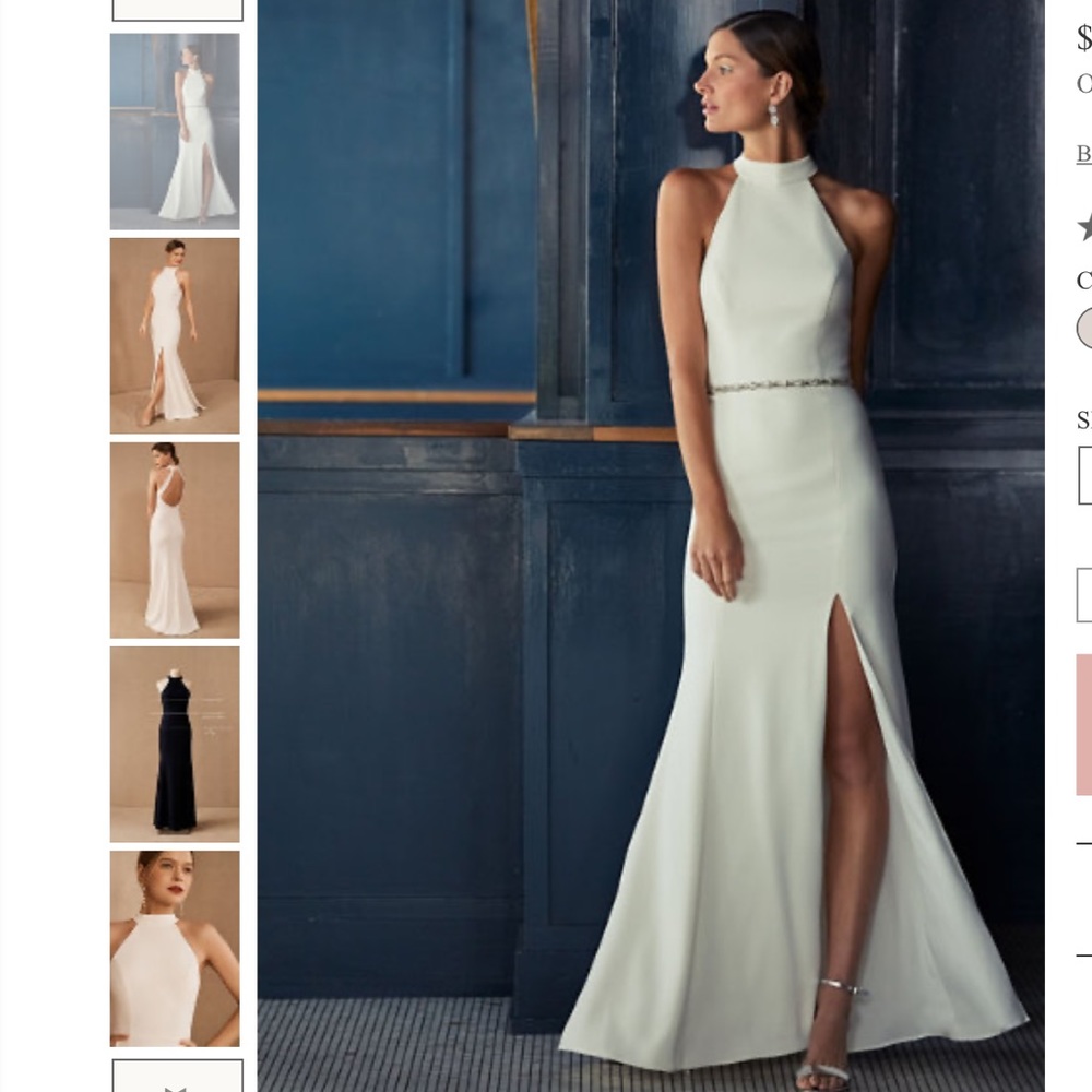 NWT BHLDN Montreal Wedding Dress in Ivory Z417-1 - Picture 6 of 7
